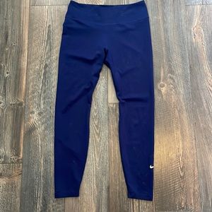 blue nike leggings